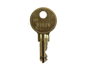 Bobrick 352 Coin Box Key (2 pack)