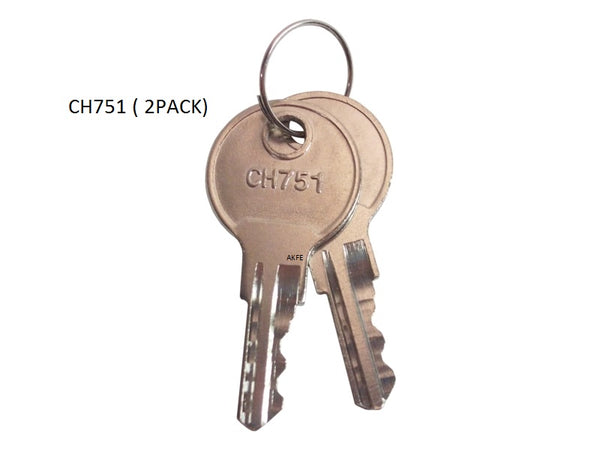CH751 replacement key set (2 PACK)